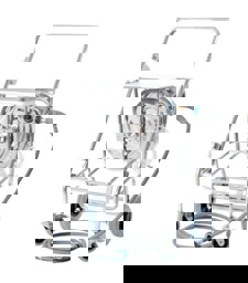 Afficher les détails pour CLEANING TROLLEY SS  W/HOSE REEL FOAM IN Image de CLEANING TROLLEY SS  W/HOSE REEL FOAM IN