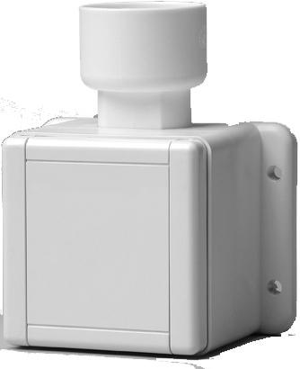 Picture of INLET WHITE WITH INST BOX