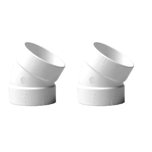 Image de 30 DEGREE ELBOW 2 PCS IN BAG