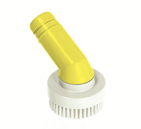 Picture of ROUND BRUSH FDA YELLOW D40