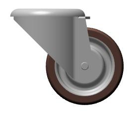 Picture of WHEEL CASTOR D.80 SS 2PCS SET
