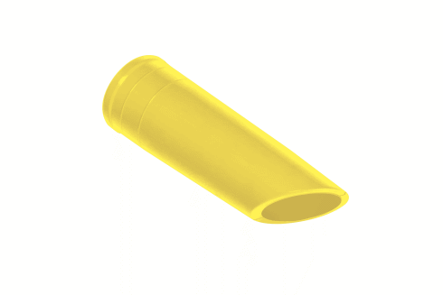 Immagine di SILICONE CONE FDA YELLOW D50