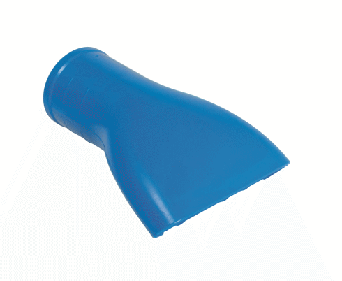 Immagine di SILICONE NOZZLE FDA 120MM BLUE  D40