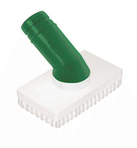 Picture of RECTANGULAR BRUSH FDA GREEN D40